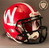 Wisconsin Badgers Scarlet 2012 Riddell Speed Mini